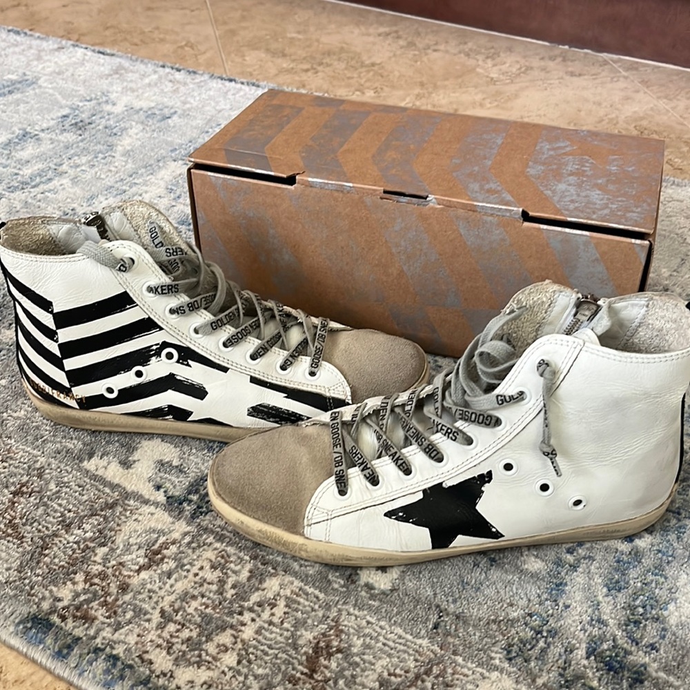 Golden Goose high top sneaker